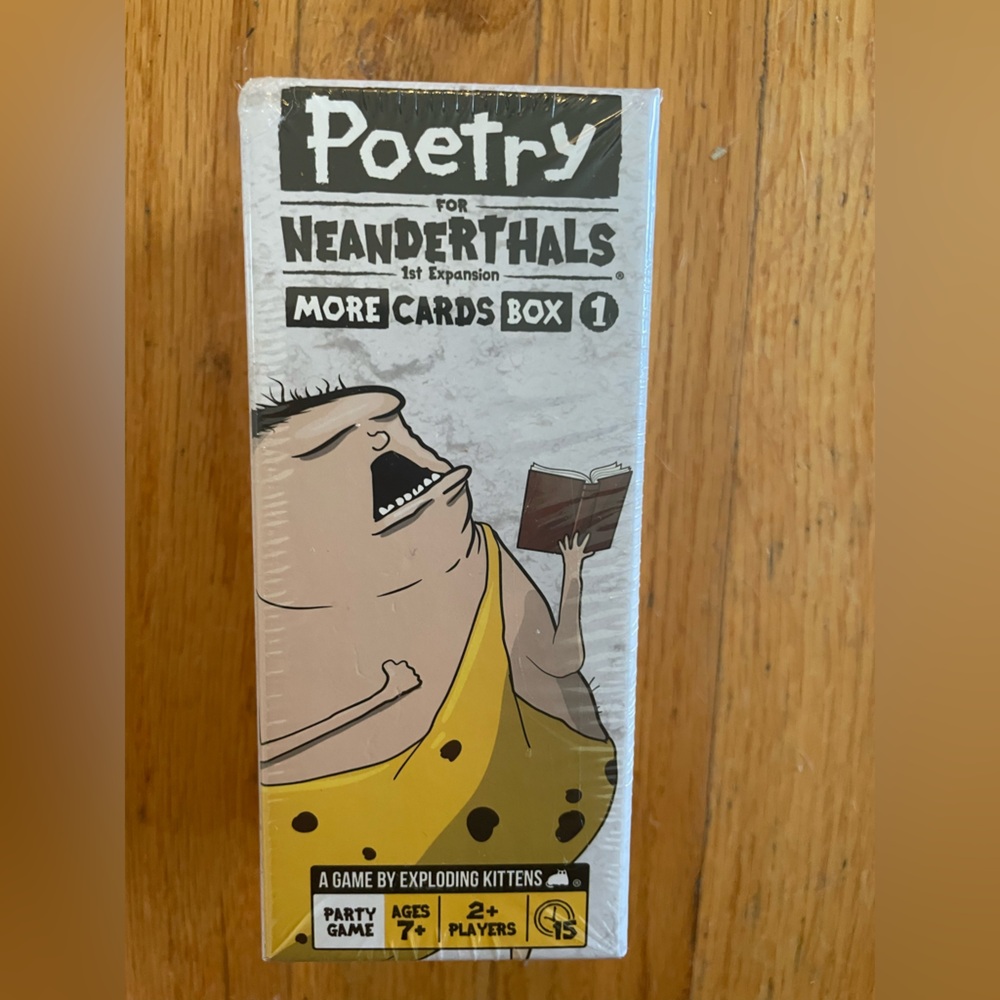 Poetry For Neanderthals From the makers of Exploding Kittens Game